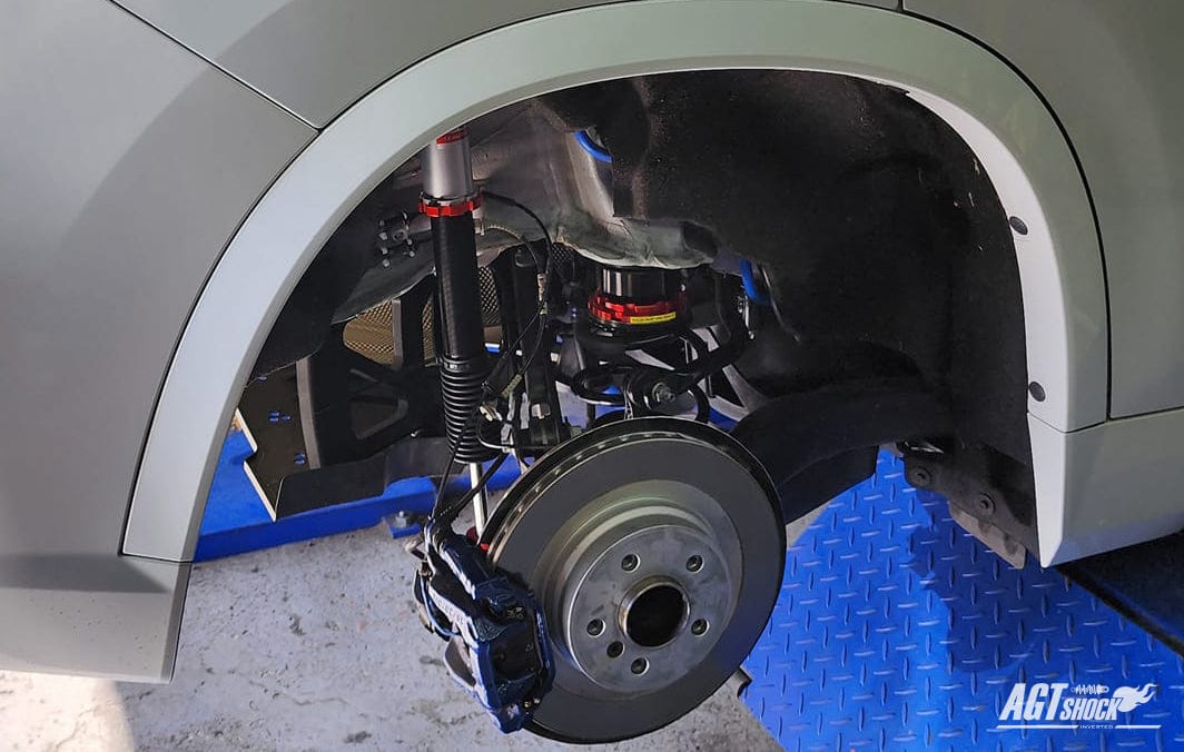 Kies-Motorsports AGT Shock AGT Shock 2023+ U11/U12 X1 MK3 Front Inverted Fork/Rear Flip-Front Spring Rate: 7K205 B Rear Spring Rate: 6K180 B