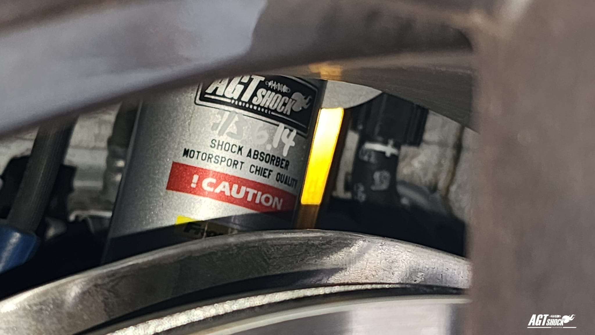 Kies-Motorsports AGT Shock AGT Shock 2023+ U11/U12 X1 MK3 Front Inverted Fork/Rear Flip-Front Spring Rate: 7K205 B Rear Spring Rate: 6K180 B