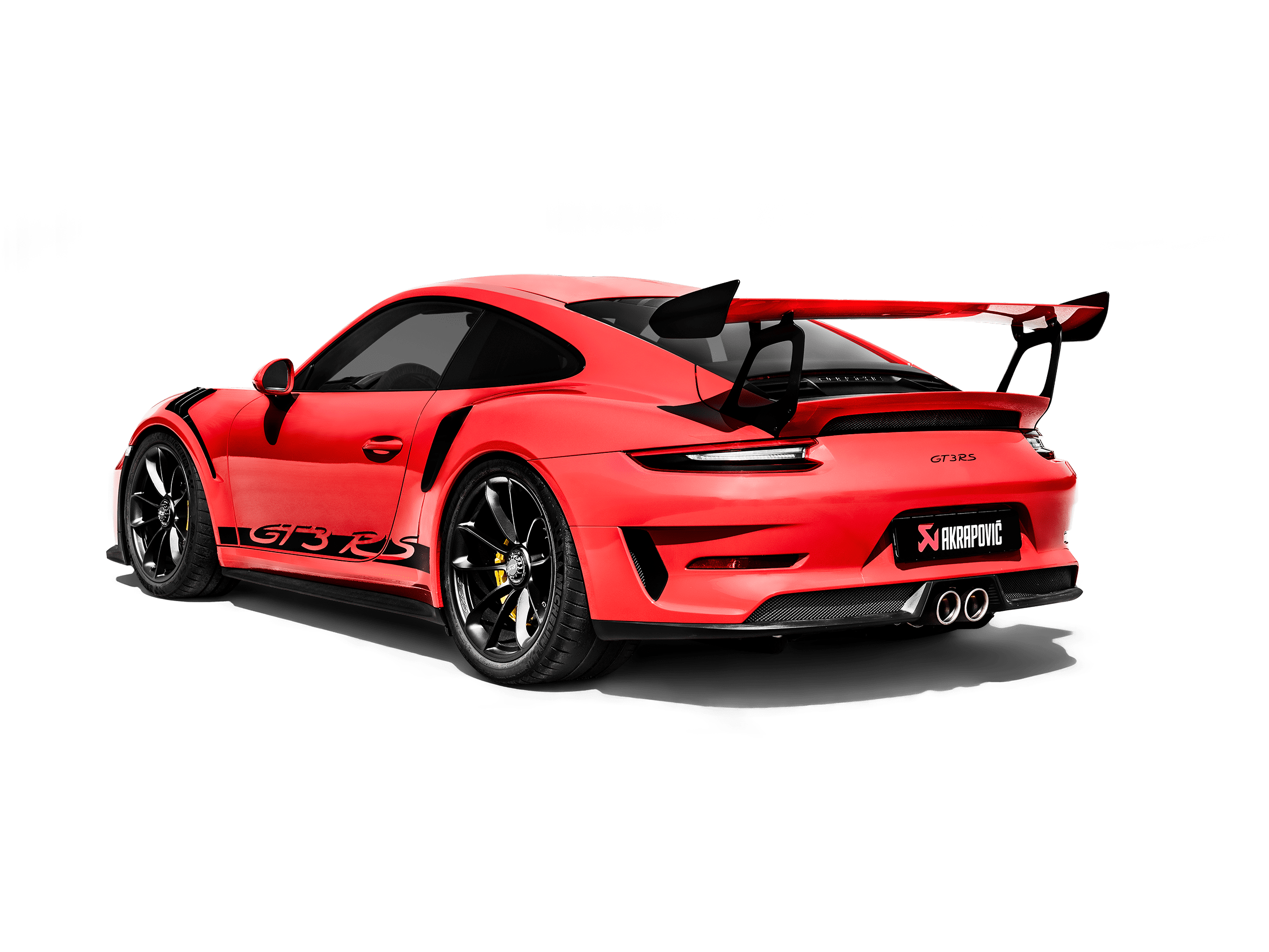 Kies-Motorsports Akrapovic Akrapovic 2018 Porsche GT3 RS (991.2) Slip-On Line (Titanium) w/Tips & Carbon Fiber Diffuser