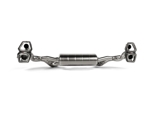 Kies-Motorsports Akrapovic Akrapovic 23-24 BMW XM (G09) TwinPower Turbo V8 Hybrid Slip-On Race Line (Titanium) w/ Carbon Tips