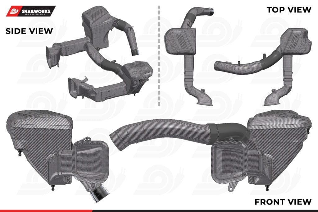 Kies-Motorsports AMS AMS Performance 15-18 BMW M3 / 15-20 BMW M4 w/ S55 3.0L Turbo Engine Carbon Fiber Intake
