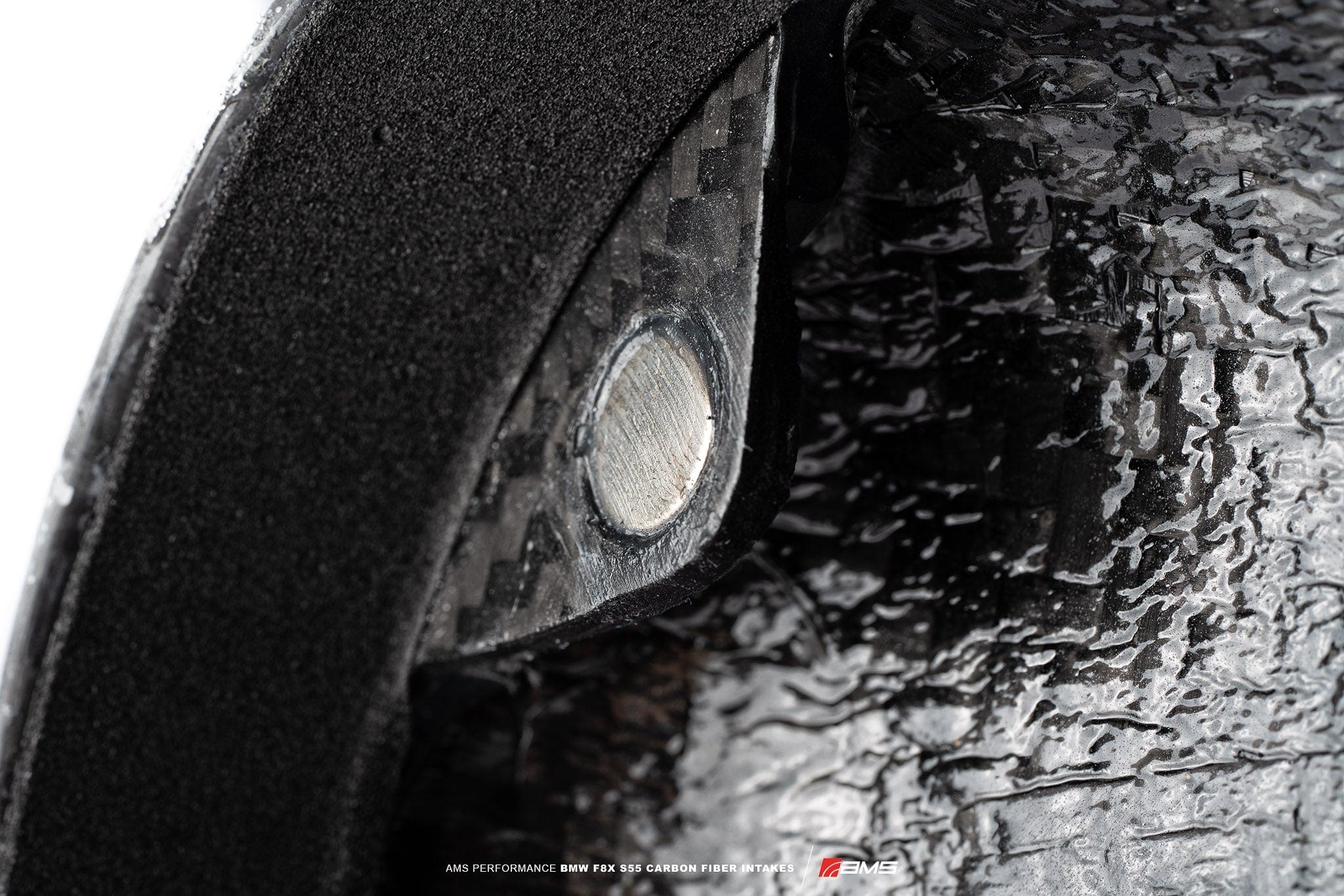 Kies-Motorsports AMS AMS Performance 15-18 BMW M3 / 15-20 BMW M4 w/ S55 3.0L Turbo Engine Carbon Fiber Intake