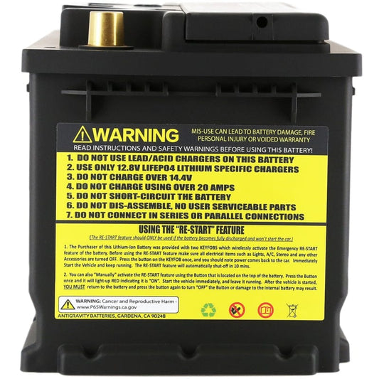 Kies-Motorsports Antigravity Batteries Antigravity H7/Group 94R Lithium Car Battery w/Re-Start