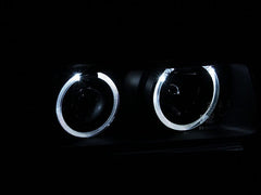 Kies-Motorsports ANZO ANZO 1992-1998 BMW 3 Series E36 Projector Headlights w/ Halo Black (CCFL) G2