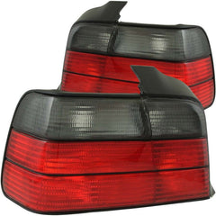 Kies-Motorsports ANZO ANZO 1992-1998 BMW 3 Series E36 Sedan Taillights Red/Smoke