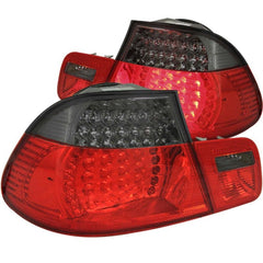 Kies-Motorsports ANZO ANZO 1999-2001 BMW 3 Series E46 LED Taillights Red/Smoke 2pc