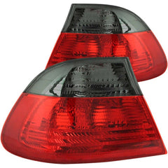 Kies-Motorsports ANZO ANZO 2000-2003 BMW 3 Series E46 Taillights Red/Smoke - Outer