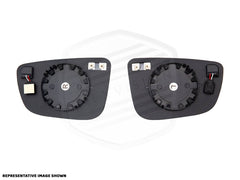 Kies-Motorsports AutoTecknic USA ApexVision Blue Tinted Side View Mirror Glass Set - E82/ E88 1-Series