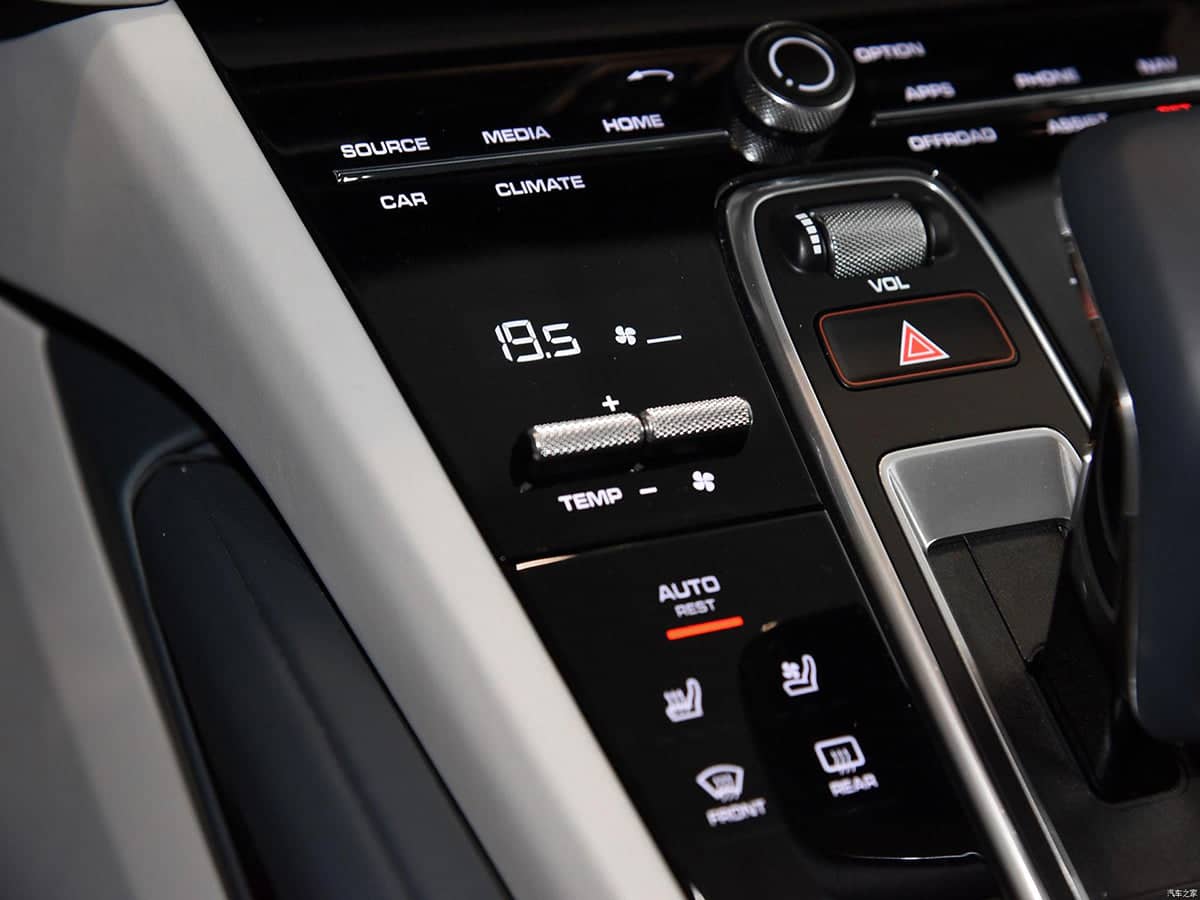 Kies-Motorsports AutoTecknic USA AutoTecknic AC Control Adjustment Button – Porsche 9Y0 Cayenne 2019–2024