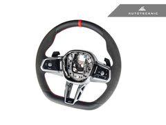Kies-Motorsports AutoTecknic USA AutoTecknic Alcantara Steering Wheel - G60 5-Series G60 5-Series