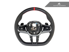 Kies-Motorsports AutoTecknic USA AutoTecknic Alcantara Steering Wheel - G60 5-Series G60 5-Series