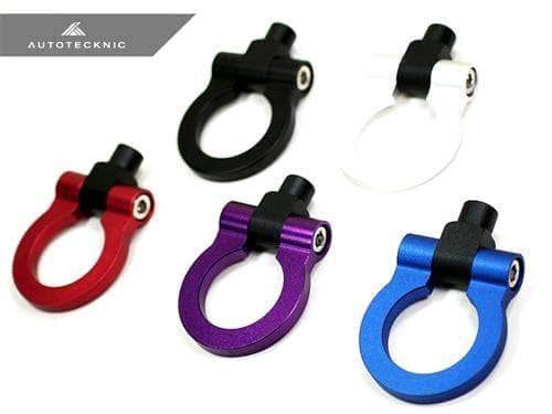 Kies-Motorsports AutoTecknic USA AutoTecknic Aluminum Track Ready Tow Hook - BMW E-Chassis Vehicles Blue