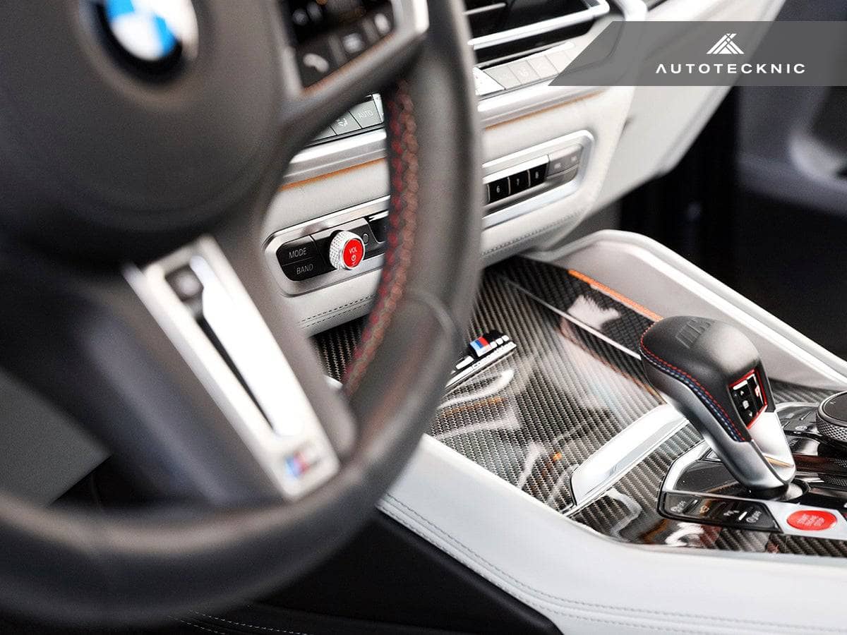 Kies-Motorsports AutoTecknic USA AutoTecknic Bright Red Audio Volume Button - G42 2-Series Coupe