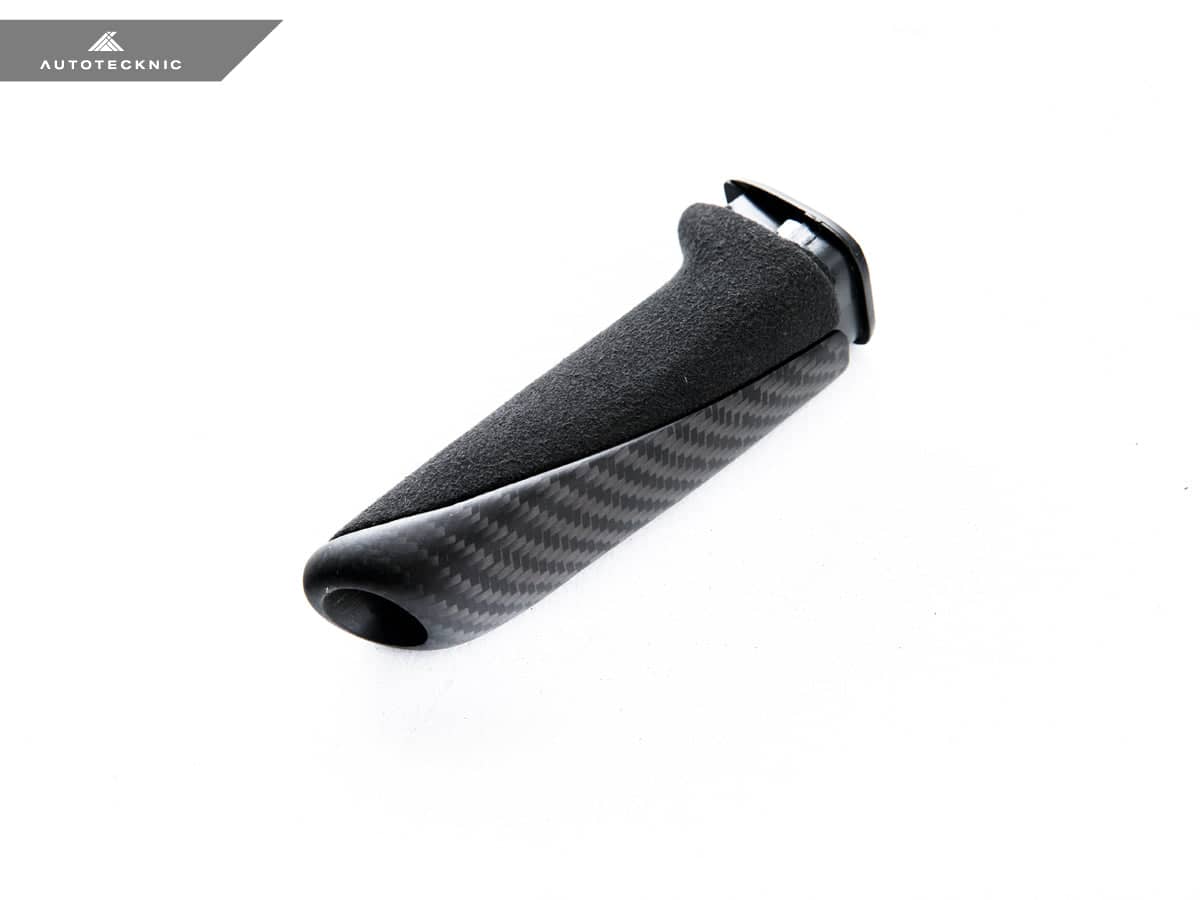 Kies-Motorsports AutoTecknic USA AutoTecknic Carbon Alcantara E-Brake Handle - BMW F-Chassis