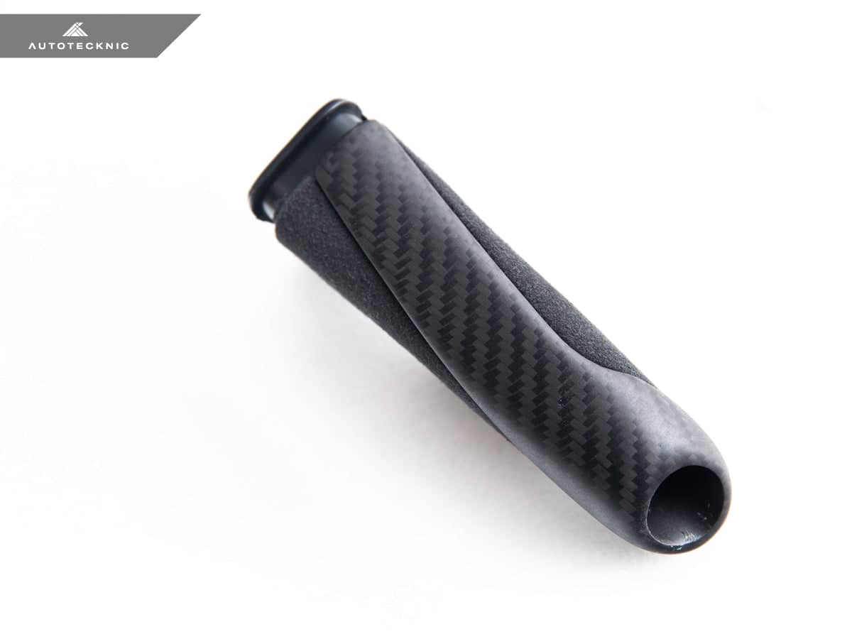 Kies-Motorsports AutoTecknic USA AutoTecknic Carbon Alcantara E-Brake Handle - BMW F-Chassis