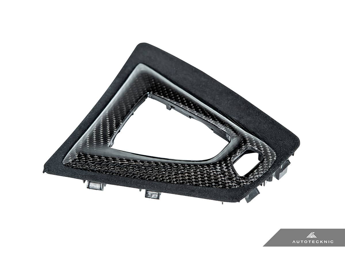 Kies-Motorsports AutoTecknic USA AutoTecknic Carbon Alcantara Shift Console Trim - F87 M2 Competition | M2 CS