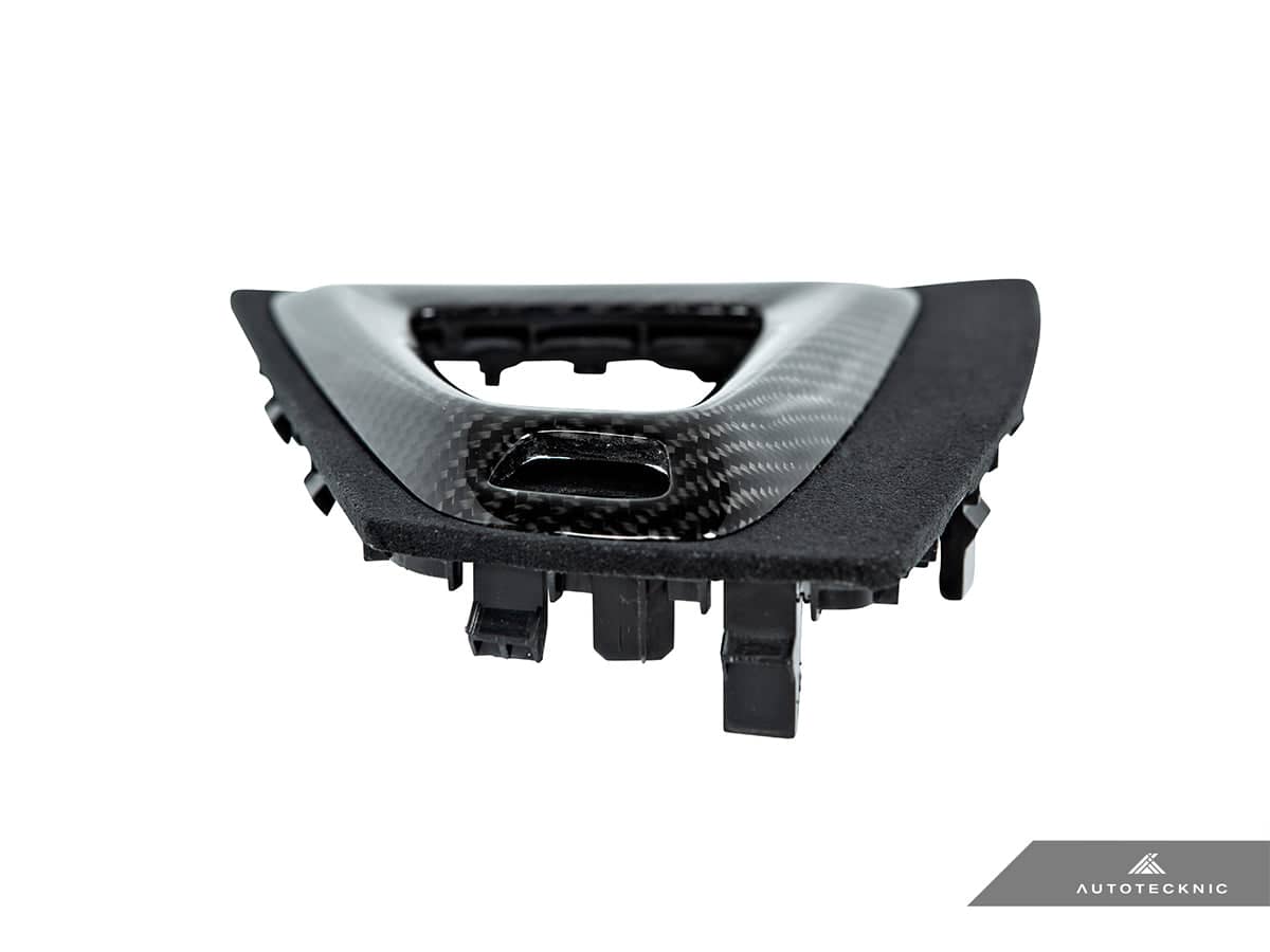 Kies-Motorsports AutoTecknic USA AutoTecknic Carbon Alcantara Shift Console Trim - F87 M2 Competition | M2 CS