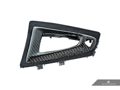 Kies-Motorsports AutoTecknic USA AutoTecknic Carbon Alcantara Shift Console Trim - F87 M2 Competition | M2 CS