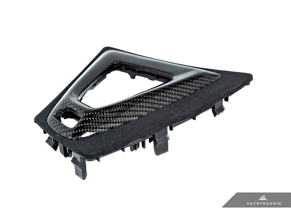 Kies-Motorsports AutoTecknic USA AutoTecknic Carbon Alcantara Shift Console Trim - F87 M2 Competition | M2 CS