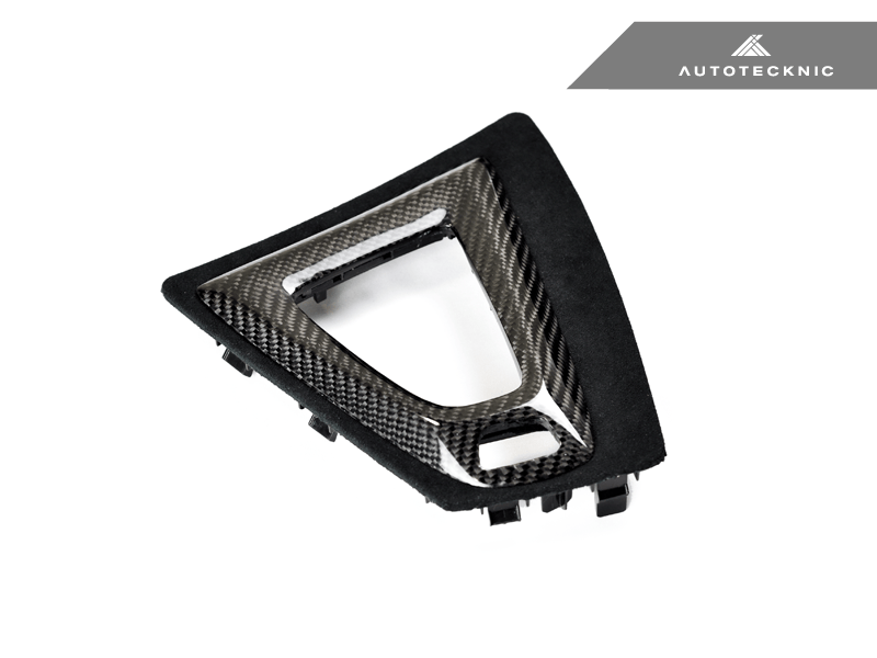 Kies-Motorsports AutoTecknic USA AutoTecknic Carbon Alcantara Shift Console Trim - F87 M2 Competition | M2 CS