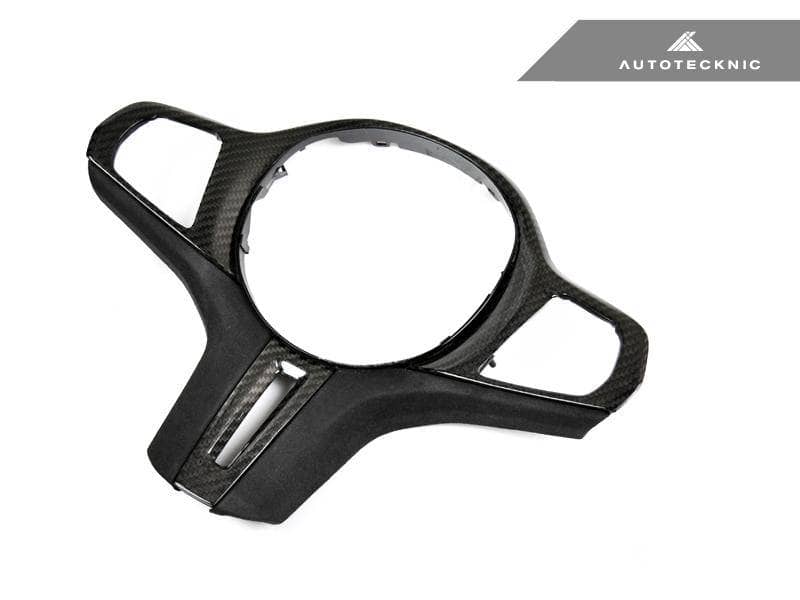 Kies-Motorsports AutoTecknic USA AutoTecknic Carbon Alcantara Steering Wheel Trim - F40 1-Series F40 1-Series / Non-Heated Steering Wheel / No