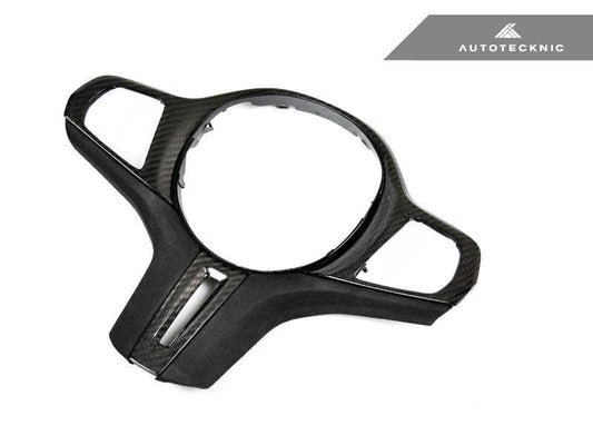 Kies-Motorsports AutoTecknic USA AutoTecknic Carbon Alcantara Steering Wheel Trim - F40 1-Series F40 1-Series / Non-Heated Steering Wheel / No