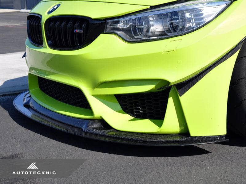 Kies-Motorsports AutoTecknic USA AutoTecknic Carbon Competition Front Aero Lip - F80 M3 | F82/ F83 M4