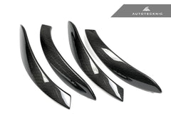 Kies-Motorsports AutoTecknic USA AutoTecknic Carbon Door Grip Handle Trim Set - F30 3-Series | F32 4-Series