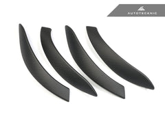 Kies-Motorsports AutoTecknic USA AutoTecknic Carbon Door Grip Handle Trim Set - F30 3-Series | F32 4-Series