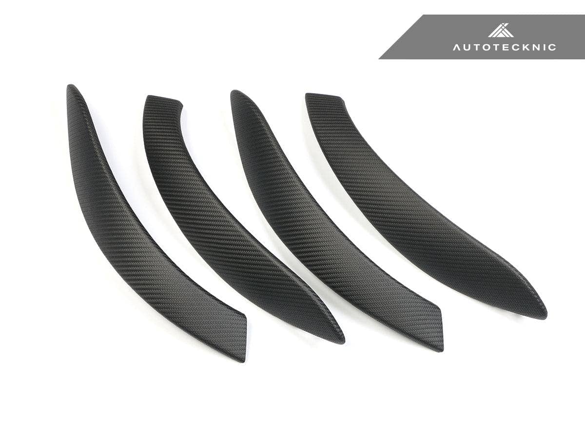 Kies-Motorsports AutoTecknic USA AutoTecknic Carbon Door Grip Handle Trim Set - F8X M3/ M4