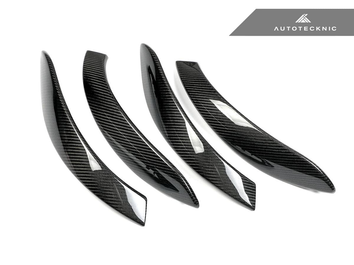 Kies-Motorsports AutoTecknic USA AutoTecknic Carbon Door Grip Handle Trim Set - F8X M3/ M4