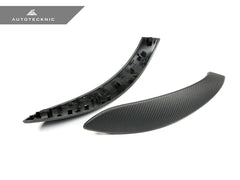 Kies-Motorsports AutoTecknic USA AutoTecknic Carbon Door Grip Handle Trim Set - F8X M3/ M4