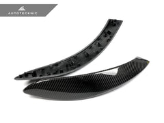 Kies-Motorsports AutoTecknic USA AutoTecknic Carbon Door Grip Handle Trim Set - F8X M3/ M4