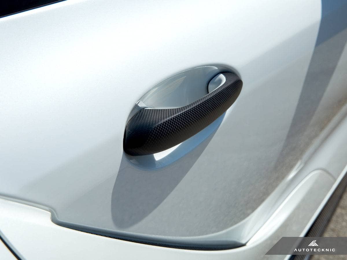 Kies-Motorsports AutoTecknic USA AutoTecknic Carbon Fiber Door Handle Trims - A90 Supra 2020