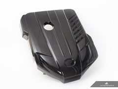 Kies-Motorsports AutoTecknic USA AutoTecknic Carbon Fiber Engine Cover - A90 Supra