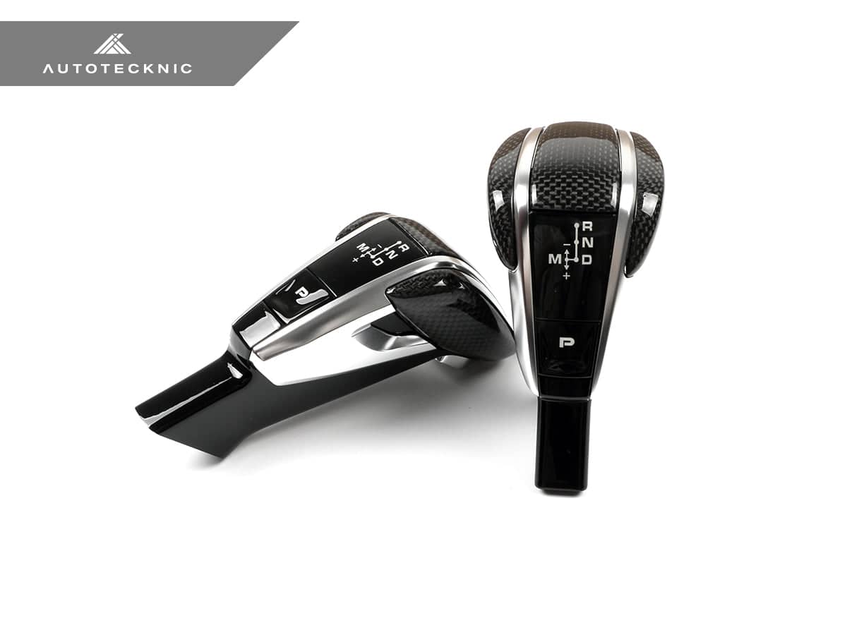 Kies-Motorsports AutoTecknic USA AutoTecknic Carbon Fiber Exclusive Design Shift Lever - Porsche 971 Panamera | 9Y0 Cayenne