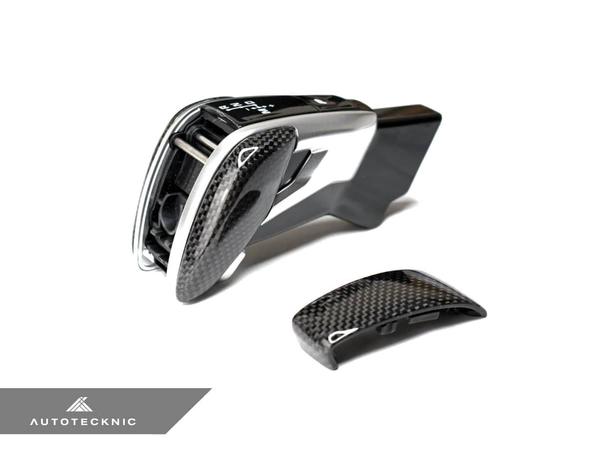 Kies-Motorsports AutoTecknic USA AutoTecknic Carbon Fiber Exclusive Design Shift Lever - Porsche 971 Panamera | 9Y0 Cayenne