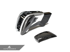 Kies-Motorsports AutoTecknic USA AutoTecknic Carbon Fiber Exclusive Design Shift Lever - Porsche 971 Panamera | 9Y0 Cayenne
