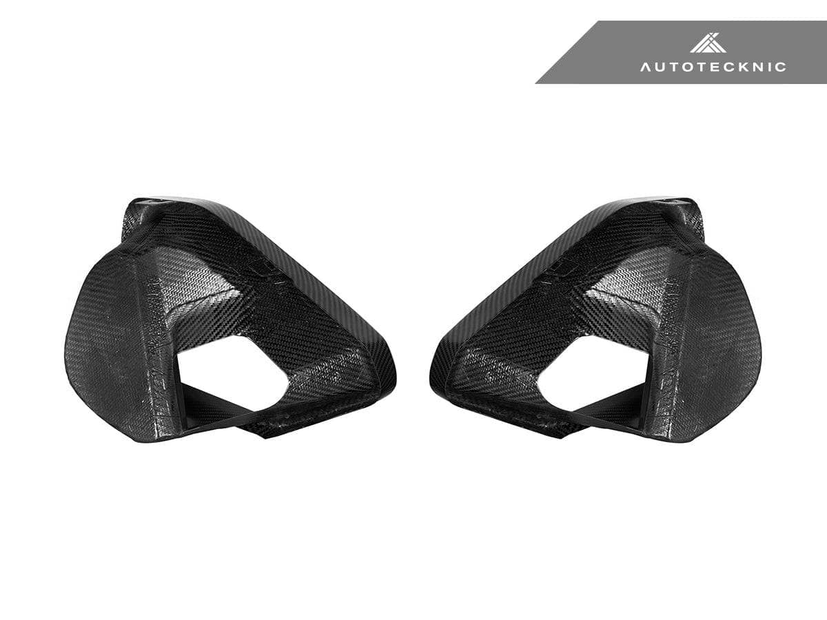 Kies-Motorsports AutoTecknic USA AutoTecknic Carbon Fiber Front Bumper Air Vent Set - G06 X6 M-Sport LCI G06 X6 M-Sport LCI