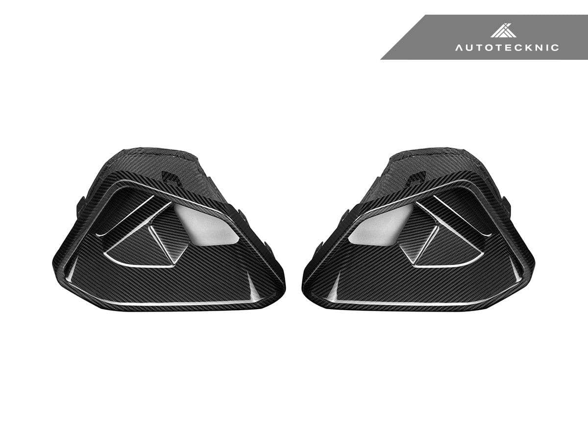 Kies-Motorsports AutoTecknic USA AutoTecknic Carbon Fiber Front Bumper Air Vent Set - G06 X6 M-Sport LCI G06 X6 M-Sport LCI