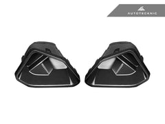 Kies-Motorsports AutoTecknic USA AutoTecknic Carbon Fiber Front Bumper Air Vent Set - G06 X6 M-Sport LCI G06 X6 M-Sport LCI