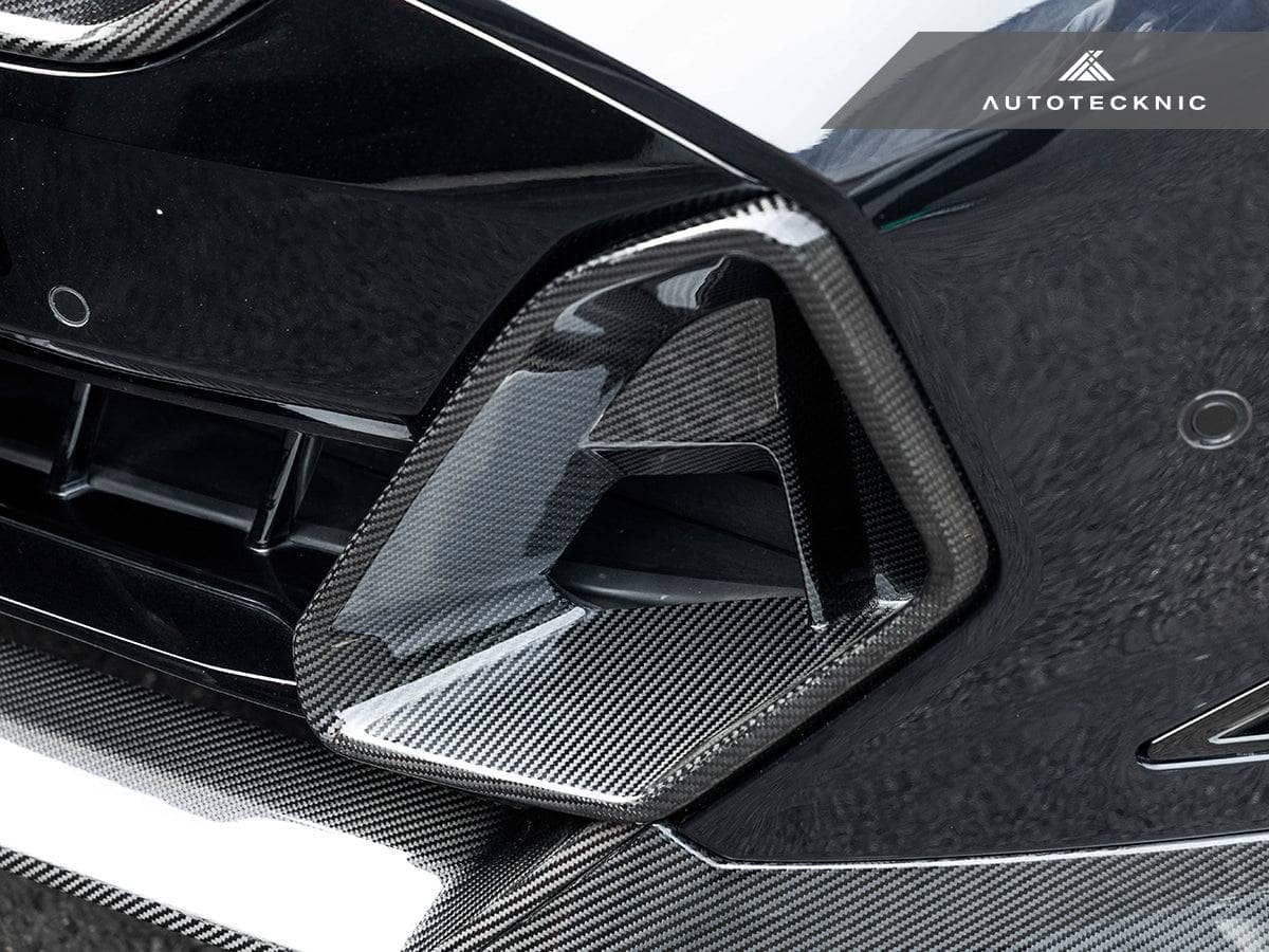 Kies-Motorsports AutoTecknic USA AutoTecknic Carbon Fiber Front Bumper Air Vent Set - G06 X6 M-Sport LCI G06 X6 M-Sport LCI