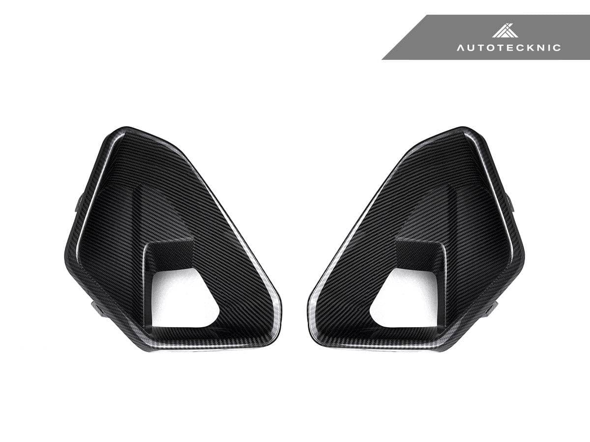 Kies-Motorsports AutoTecknic USA AutoTecknic Carbon Fiber Front Bumper Air Vent Set - G06 X6 M-Sport LCI G06 X6 M-Sport LCI
