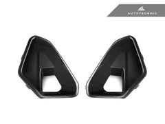 Kies-Motorsports AutoTecknic USA AutoTecknic Carbon Fiber Front Bumper Air Vent Set - G06 X6 M-Sport LCI G06 X6 M-Sport LCI