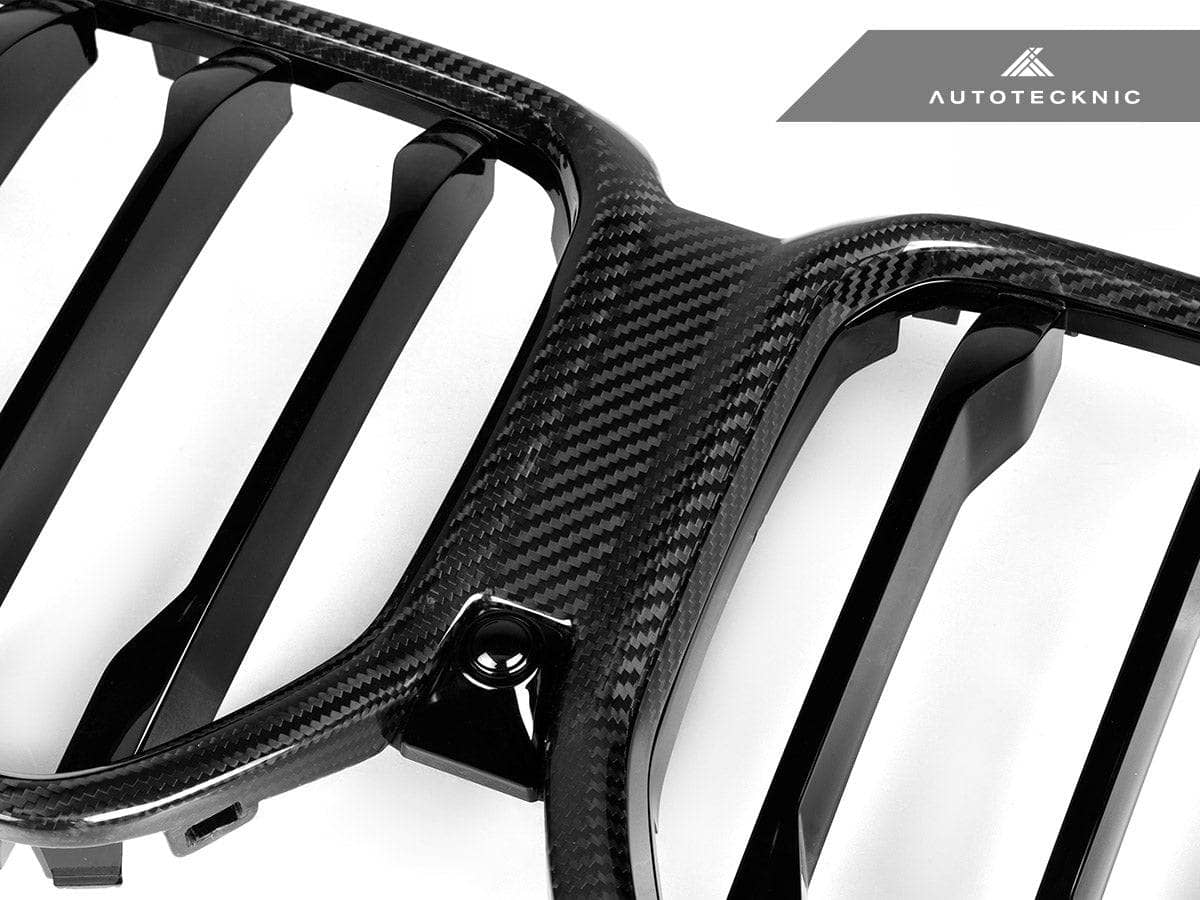 Kies-Motorsports AutoTecknic USA AutoTecknic Carbon Fiber Front Grille - G06 X6 LCI G06 X6 LCI