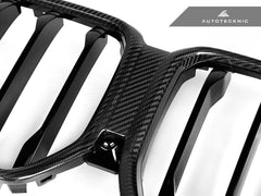 Kies-Motorsports AutoTecknic USA AutoTecknic Carbon Fiber Front Grille - G06 X6 LCI G06 X6 LCI