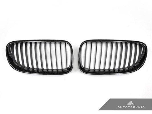 Kies-Motorsports AutoTecknic USA AutoTecknic Carbon Fiber Front Grille Set - E92 Coupe / E93 Cabrio | 3 Series LCI