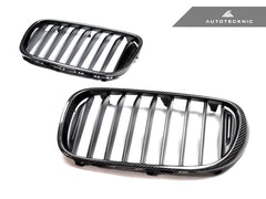 Kies-Motorsports AutoTecknic USA AutoTecknic Carbon Fiber Front Grille Set - G11/ G12 7-Series Pre-LCI (16-19)