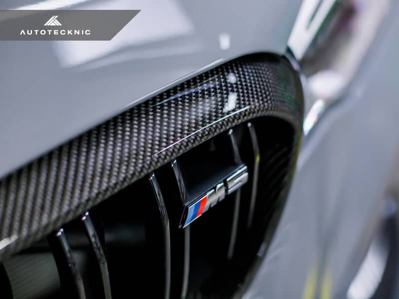 Kies-Motorsports AutoTecknic USA AutoTecknic Carbon Fiber Front Grille Surround Set - F90 M5
