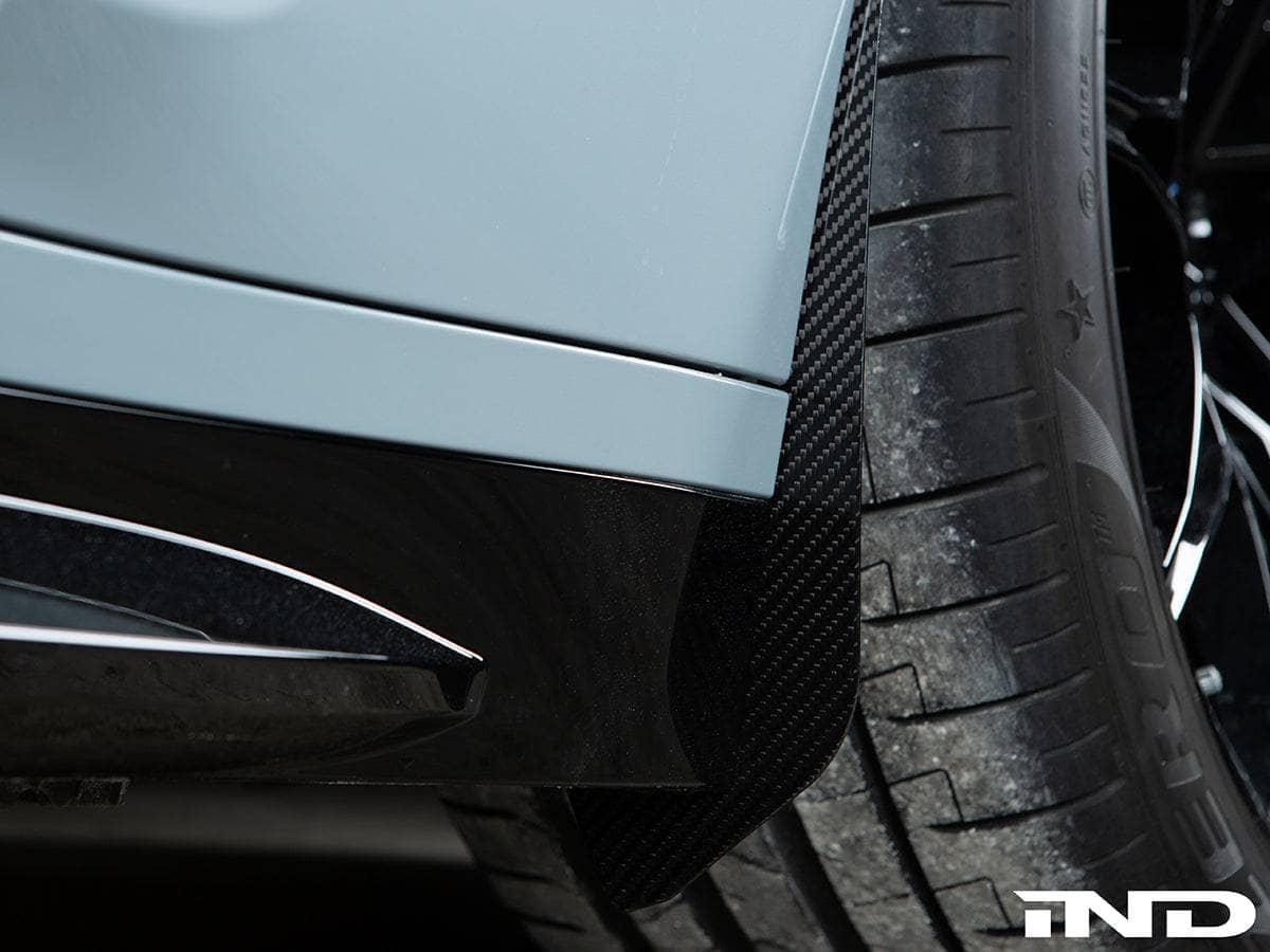 Kies-Motorsports AutoTecknic USA AutoTecknic Carbon Fiber Front Splash Guards - G20/ G21 3-Series